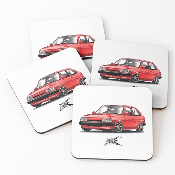 Item preview, ford fiesta mk2 red designed and sold by NaquashM.