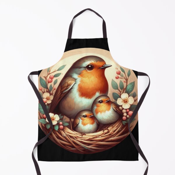Item preview, Robin Bird with Family designed and sold by Azrora.