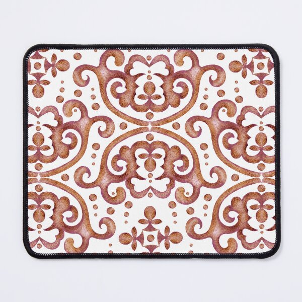 Item preview, Byzantine pattern, Brown on white background designed and sold by Alex Blud.