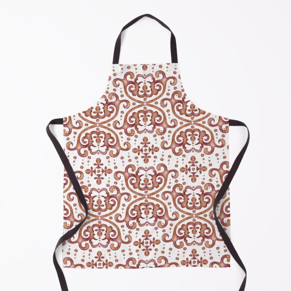 Item preview, Byzantine pattern, Brown on white background designed and sold by Alex  Blud.