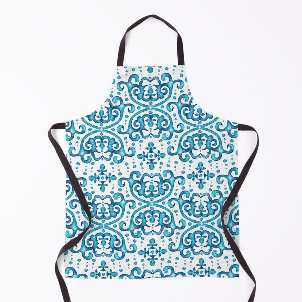 Item preview, Byzantine pattern, Light Blue on White Background designed and sold by Alex  Blud.