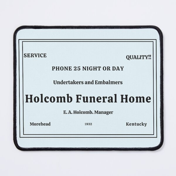Item preview, Holcomb Funeral Home, Morehead, Kentucky designed and sold by JoezPlace.