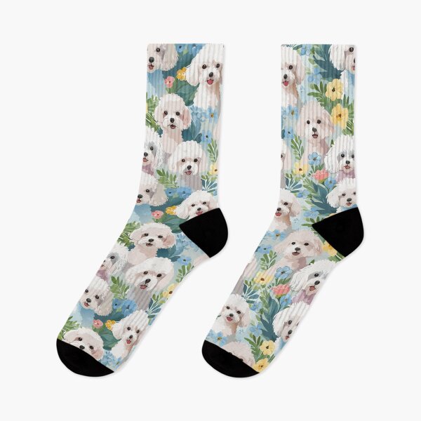 Item preview, Watercolor maltese poodles designed and sold by Harpley Design Studio.