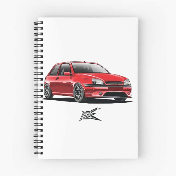 Artikelvorschau, ford fiesta zetec mk5 rot entworfen und verkauft von NaquashM.