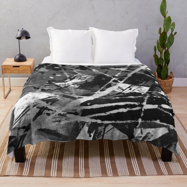 Item preview, Abstract geometry painting black and white designed and sold by NickDedidis.