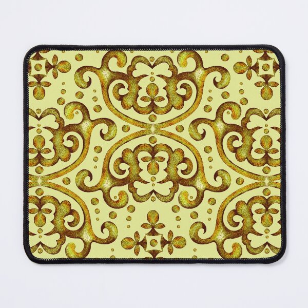 Item preview, Byzantine pattern, Brown-green on yellow background designed and sold by Alex Blud.