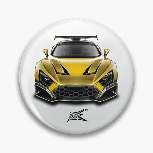 Item preview, zenvo tsr-s deep carbon yellow  designed and sold by NaquashM.