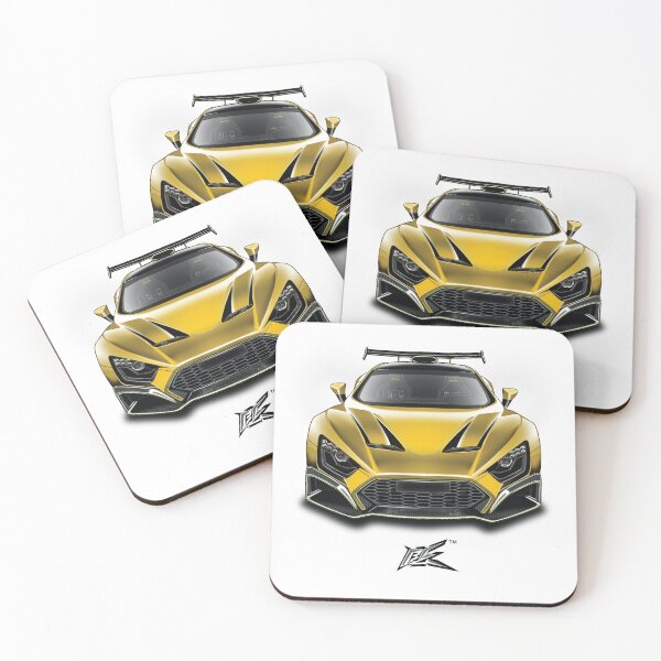 Item preview, zenvo tsr-s deep carbon yellow  designed and sold by NaquashM.