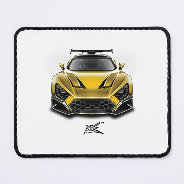 Item preview, zenvo tsr-s deep carbon yellow  designed and sold by NaquashM.