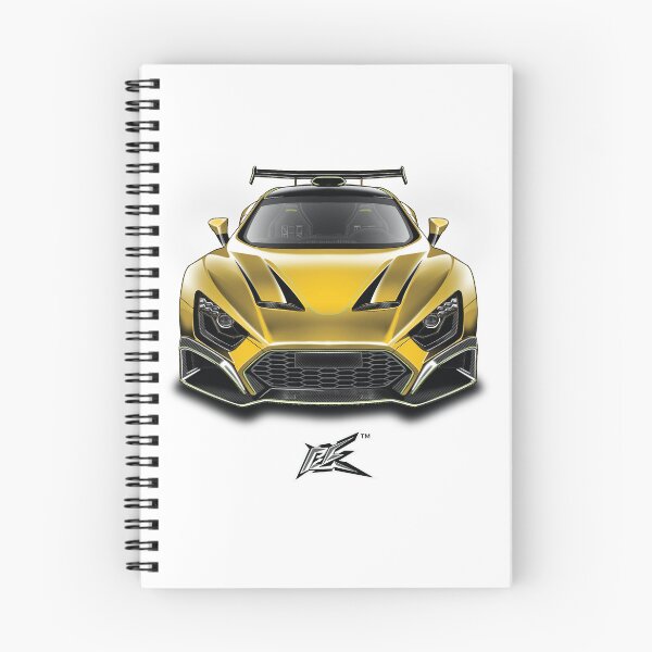 Item preview, zenvo tsr-s deep carbon yellow  designed and sold by NaquashM.
