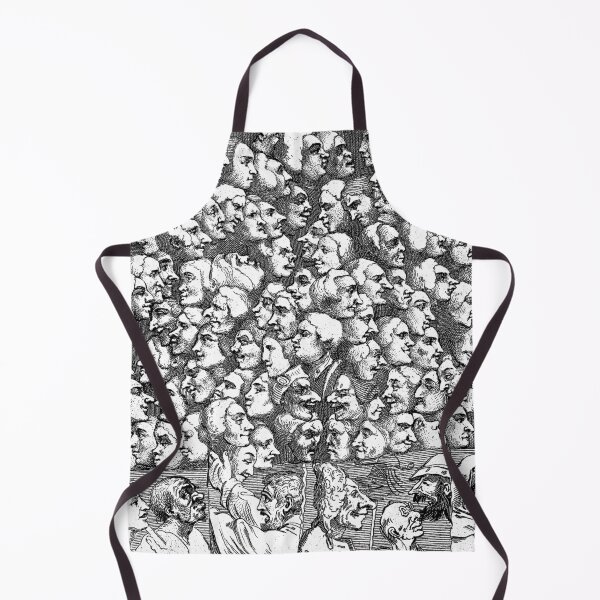 Item preview, Characters and Caricaturas by William Hogarth (1743) designed and sold by BERGULATOR.