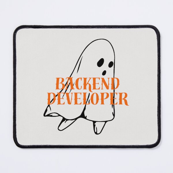 Item preview, Backend Developer - Ghostly Halloween Design designed and sold by al3ksan.