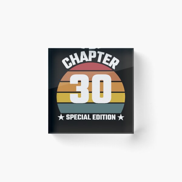 Item preview, Chapter 30 Special Edition, Happy Birthday Celebration Vintage Sunset designed and sold by Sunserize Designs.