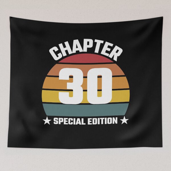 Item preview, Chapter 30 Special Edition, Happy Birthday Celebration Vintage Sunset designed and sold by Sunserize Designs.