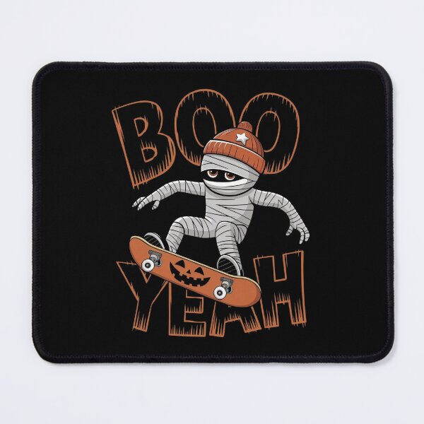 Item preview, BOO YEAH: Halloween Mummy Skateboarding Halloween Design designed and sold by Rio77 Styles.