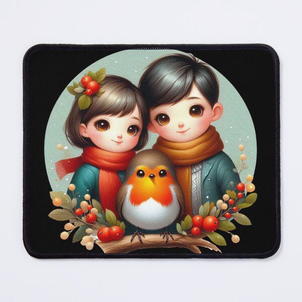 Item preview, Robin Bird with Family designed and sold by Azrora.