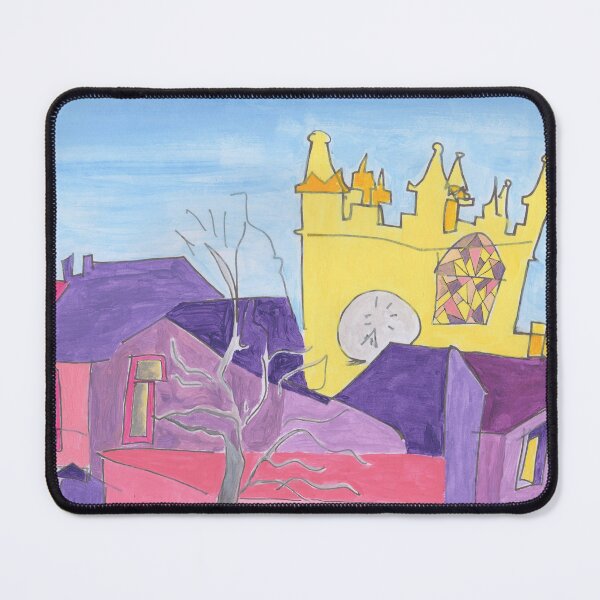 Item preview, Church and Rooftops at Dusk designed and sold by SomeHappyThing.