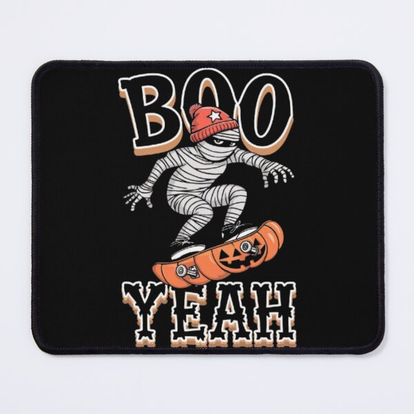 Item preview, BOO YEAH! Mummy Skating Halloween Retro Vibes Design designed and sold by Rio77 Styles.