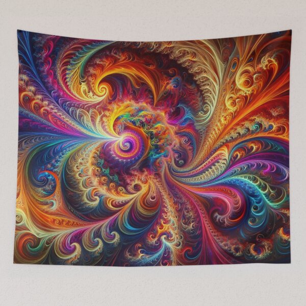 Item preview, Colorful fractal psychedelia 3 designed and sold by Psychedeliconly.