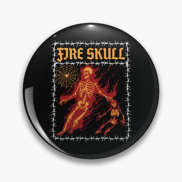 Item preview, Skull on fire designed and sold by Jessica  art.