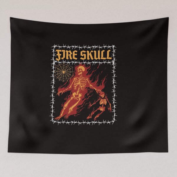 Item preview, Skull on fire designed and sold by Jessica  art.