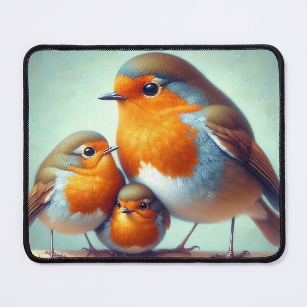 Item preview, Robin Bird with Family designed and sold by Azrora.