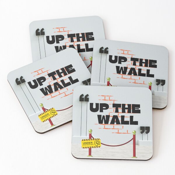Item preview, UP THE WALL on Display - well Under Construction anyway! designed and sold by MPC-Mince-Pies.