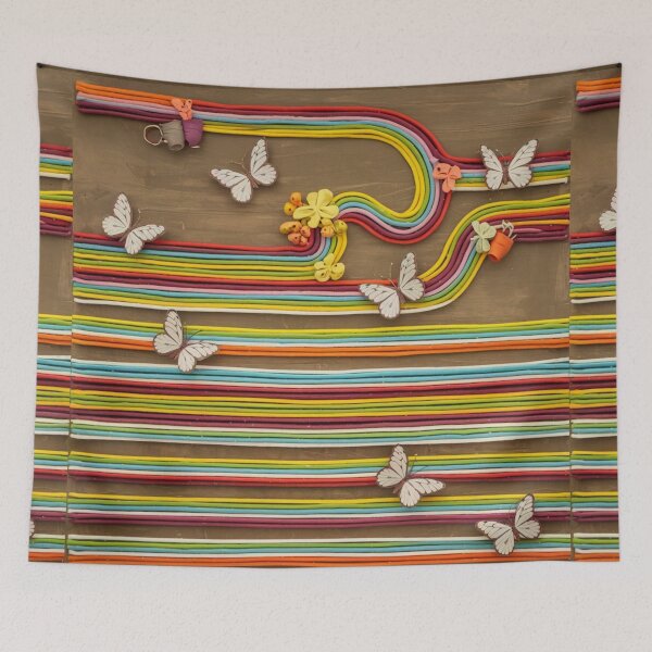 Item preview, "Butterflies on the Horizon of Colors 4" designed and sold by anahimar1418.