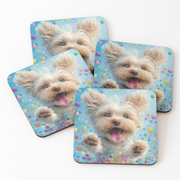 Item preview, Puppy surrounded by colors designed and sold by Osintown.