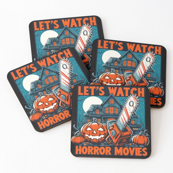 Item preview, Lets Watch Horror Movies Spooky Season designed and sold by TomFrontierArt.