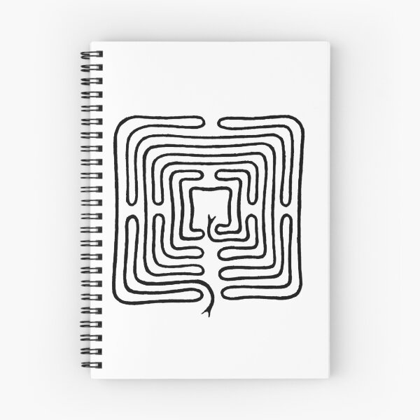 Item preview, Snake Maze Labyrinth. Mizmaze, St. Catherine's Hill, Winchester. Mazes and Labyrinths (1922) designed and sold by BERGULATOR.
