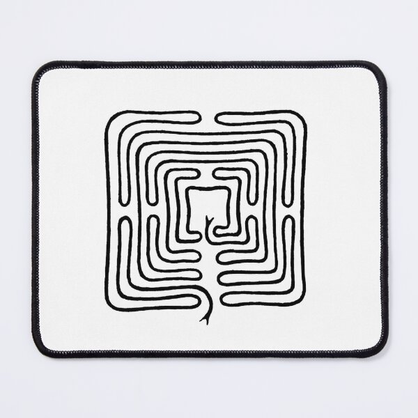Item preview, Snake Maze Labyrinth. Mizmaze, St. Catherine's Hill, Winchester. Mazes and Labyrinths (1922) designed and sold by BERGULATOR.