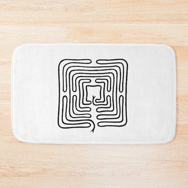 Item preview, Snake Maze Labyrinth. Mizmaze, St. Catherine's Hill, Winchester. Mazes and Labyrinths (1922) designed and sold by BERGULATOR.