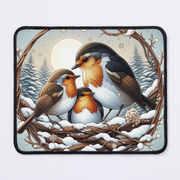 Item preview, Robin Bird with Family designed and sold by Azrora.