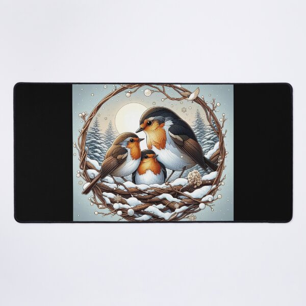 Item preview, Robin Bird with Family designed and sold by Azrora.
