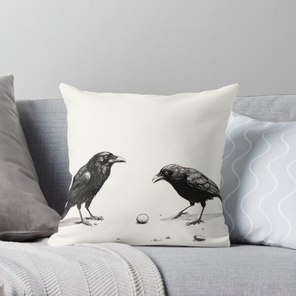 Item preview, Black and white Raven pencil drawing designed and sold by Pencil-Art.