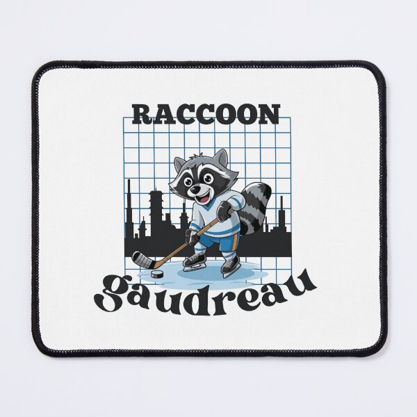 Item preview, RACCOON Gaudreau The Hockey Player designed and sold by Hotshots Design.