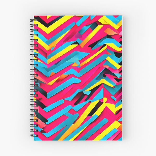 Item preview, A vibrant Zigzag Harmony pattern designed and sold by Tchoice.