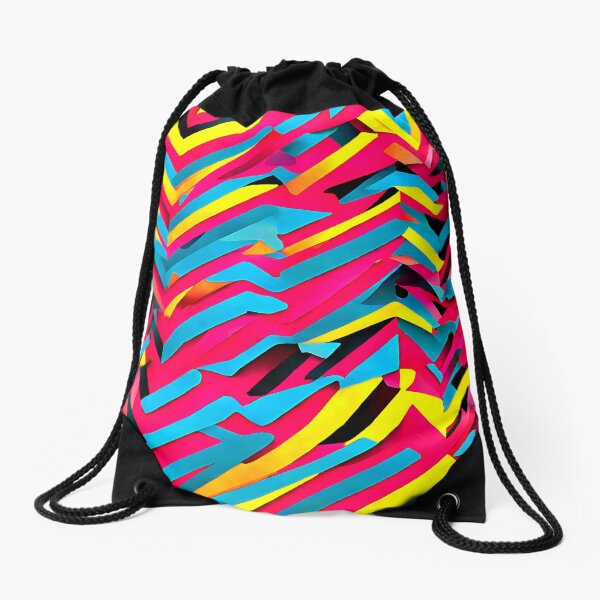 Item preview, A vibrant Zigzag Harmony pattern designed and sold by Tchoice.