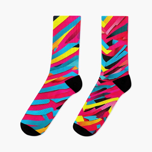 Item preview, A vibrant Zigzag Harmony pattern designed and sold by Tchoice.