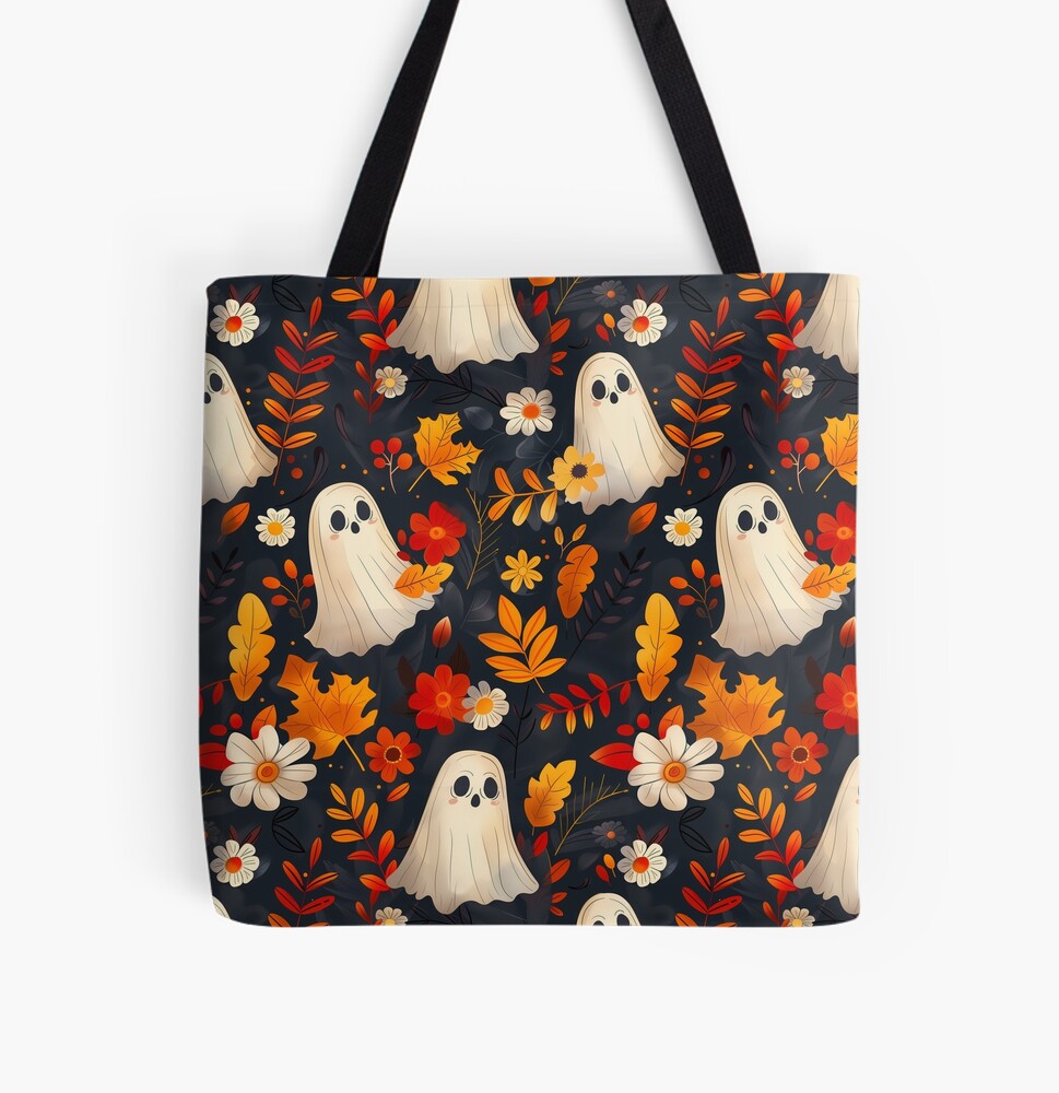 Spooky Ghosts: Fall Leaves Edition