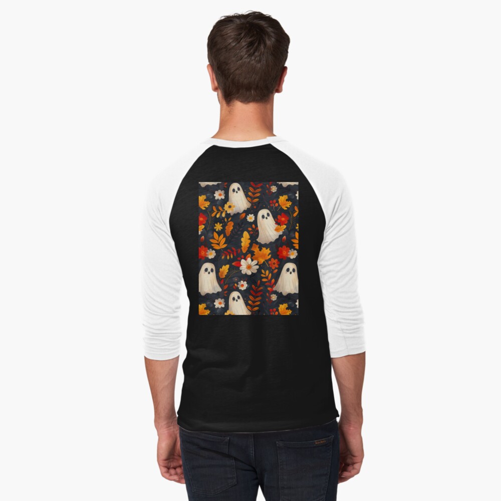 Spooky Ghosts: Fall Leaves Edition