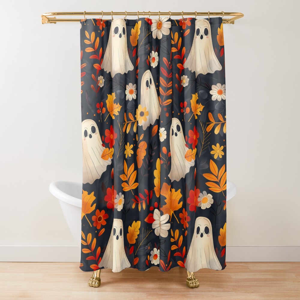 Spooky Ghosts: Fall Leaves Edition