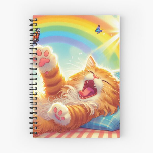 Item preview, Purrfect Day with a cat stretching designed and sold by Pyro-Store.