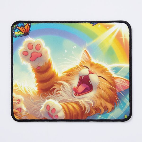 Item preview, Purrfect Day with a cat stretching designed and sold by Pyro-Store.