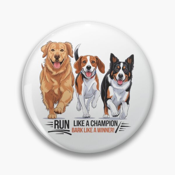 Item preview, Three Dogs Racing for Fun and Glory designed and sold by Petpixy.