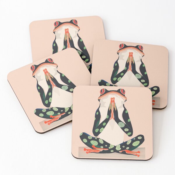 Item preview, Yoga Frog designed and sold by ArtsySesta.