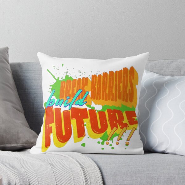 Item preview, Break Barriers Build Future – Empowering & Motivational Design designed and sold by Khadija406.