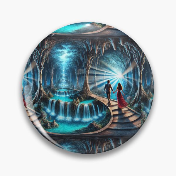 Item preview, Journey to the Crystal Cave: Path Through the Haunted Woods designed and sold by Meta2Physical.
