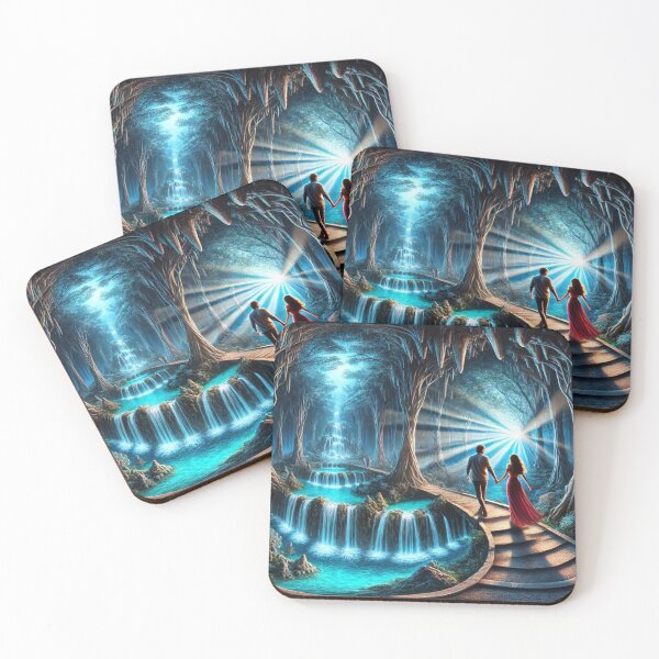 Item preview, Journey to the Crystal Cave: Path Through the Haunted Woods designed and sold by Meta2Physical.